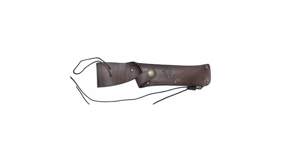 Puma Knives White Hunter Fixed Blade Knife, 5.9in Blade, Stag w/ Leather Sheath 116375