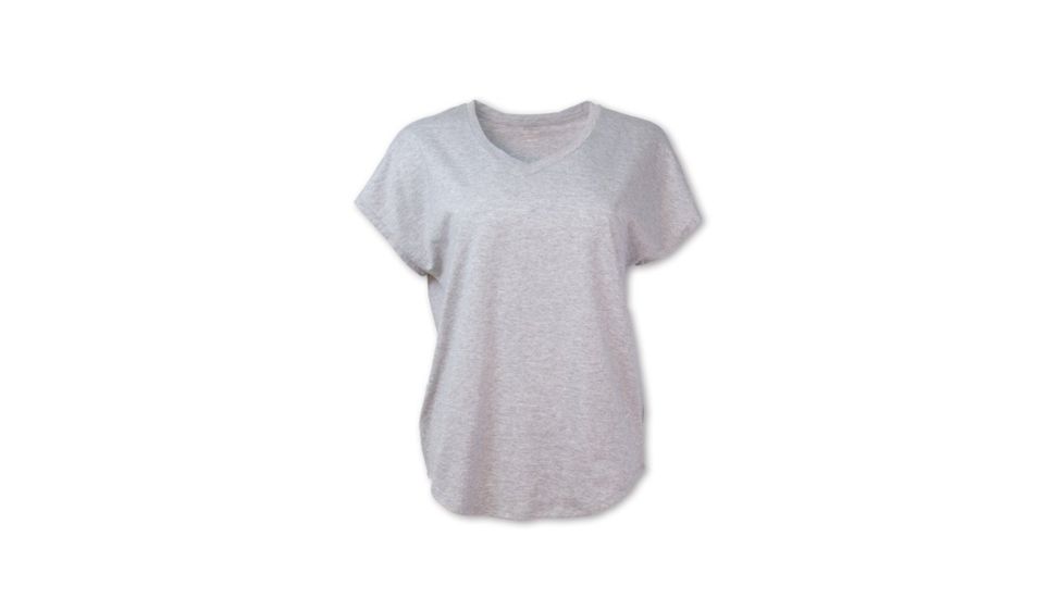 Purnell Heathered Purl Stitch Tee - Women's, Grey, Medium, 10203560-015-M