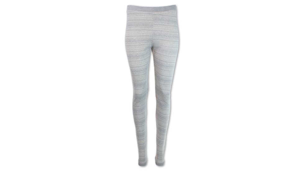 Purnell Nordic Snow Base Layer Legging - Womens, Grey/White, Small, 10207517-111-S
