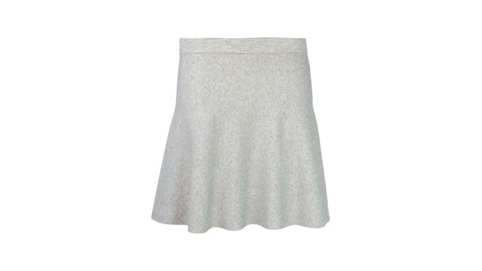 Purnell Rib Knit Circle Skirt - Womens, Light Grey, 6, 10213581-018-6