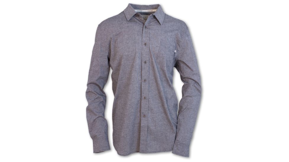 Purnell Slub Chambray Button-Up - Mens, Black, S, 10104549-BLACK-S