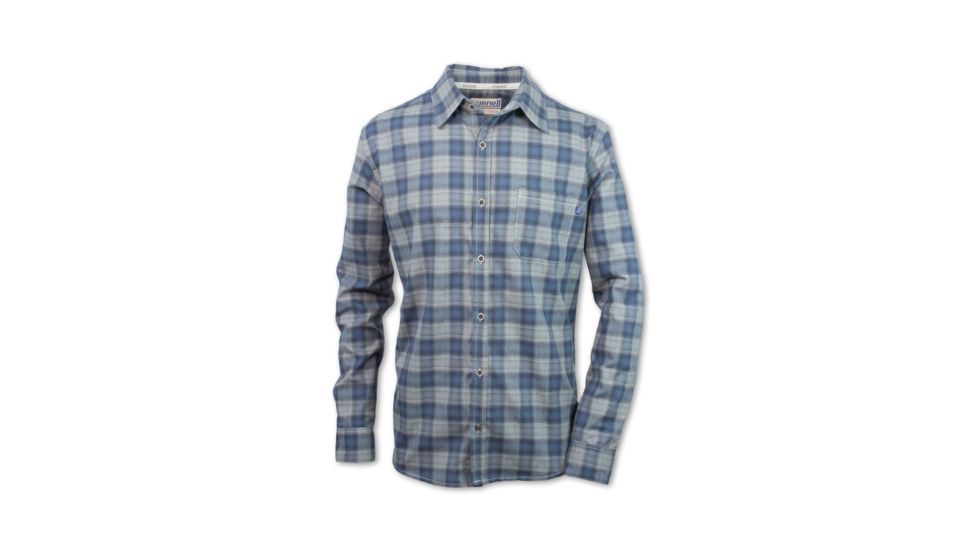 Purnell Tilden Performance Plaid Flannel - Mens, Blue, Large, 10104650-430-L