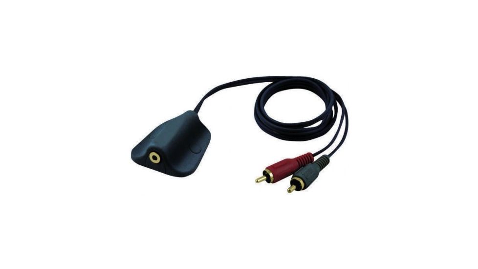 Pyle 3.5mm/RCA Adapter with Pyle Underdash Mount, Black, PLIPG1