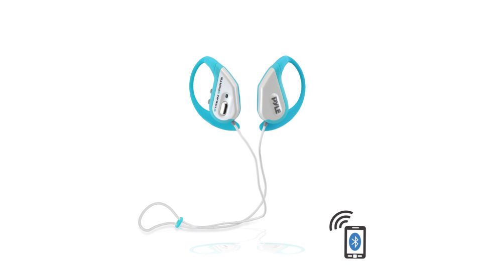 Pyle Bluetooth Water Resistant Headphones, Blue PWBH18BL