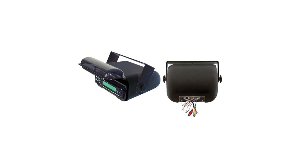 Pyle Marine Radio Housing Pyle, Black PLMRCB3