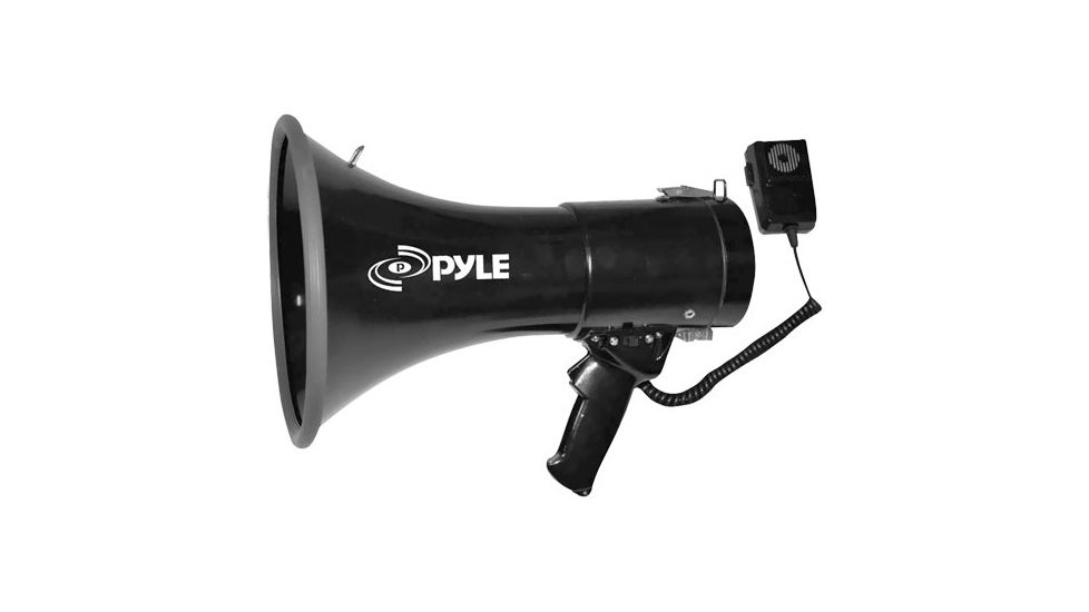 Pyle Pro Megaphone 3.5mm Aux Input, Black PMP53IN