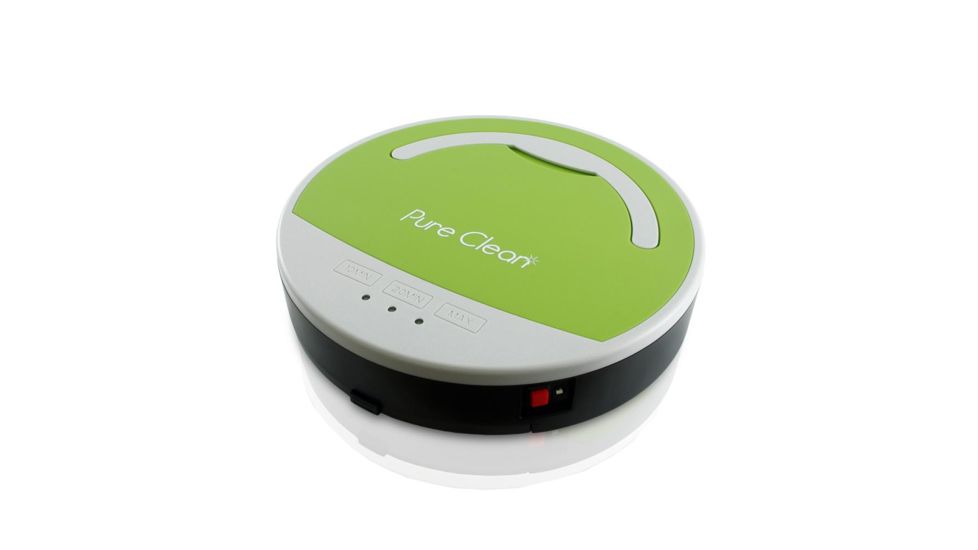 Pyle Pure Clean Smart Robot Vacuum Cleaner, White/Green PUCRC15