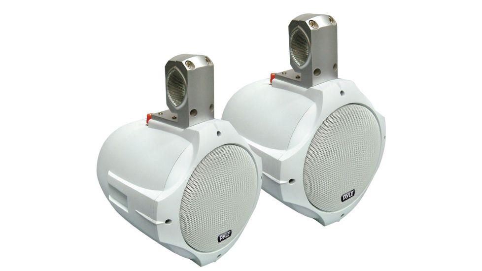 Pyle Speaker 6.5in 2-Way Pyle Marine Wake Board, White PLMRW65