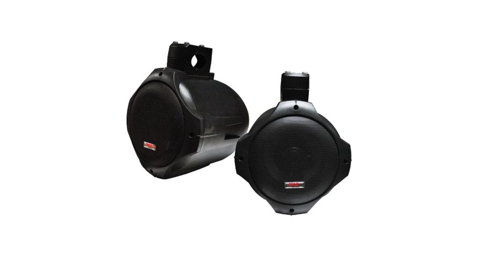 Pyle Speaker 6.5in Pyle Marine Wake Board Style, Black PLMRB65
