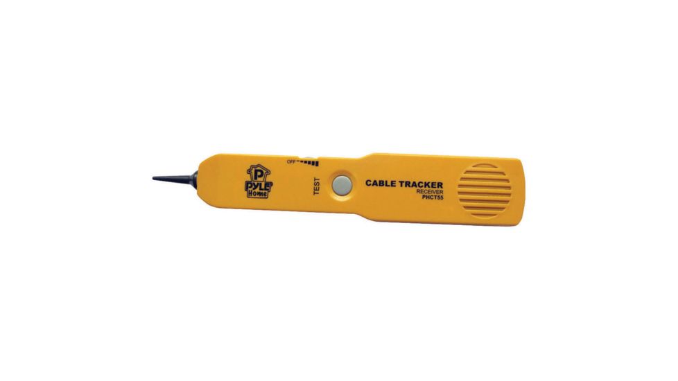 Pyle Telephone Wire Cable Tester, Yellow PHCT55