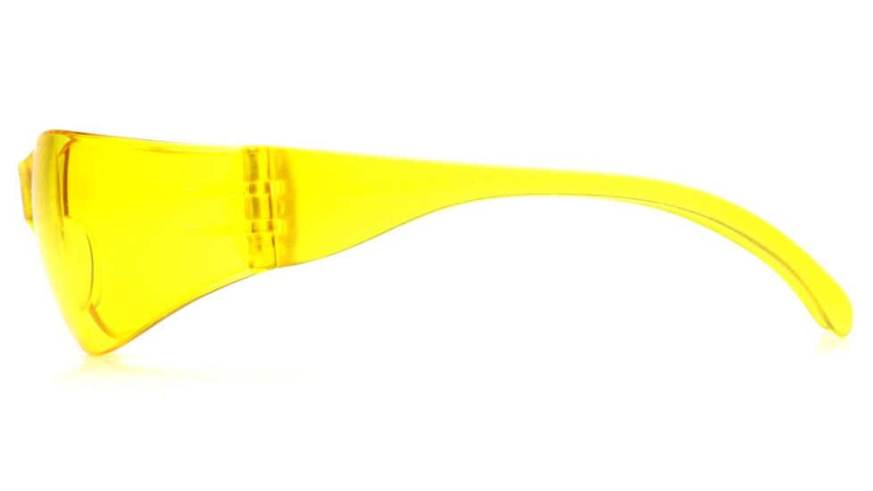Pyramex 4100 Series Safety Eyewear - Amber-Hardcoated Lens, Amber Frame S4130S