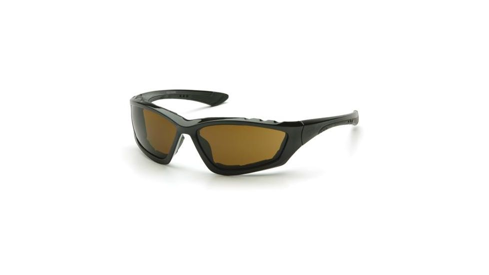 Pyramex Accurist Black Padded Frame/Coffee Anti-Fog Lens, Box SB8715DTP