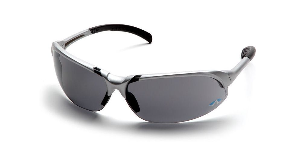 Pyramex Accurist Safety Glasses - Gray Lens, Silver Frame SSV4720D