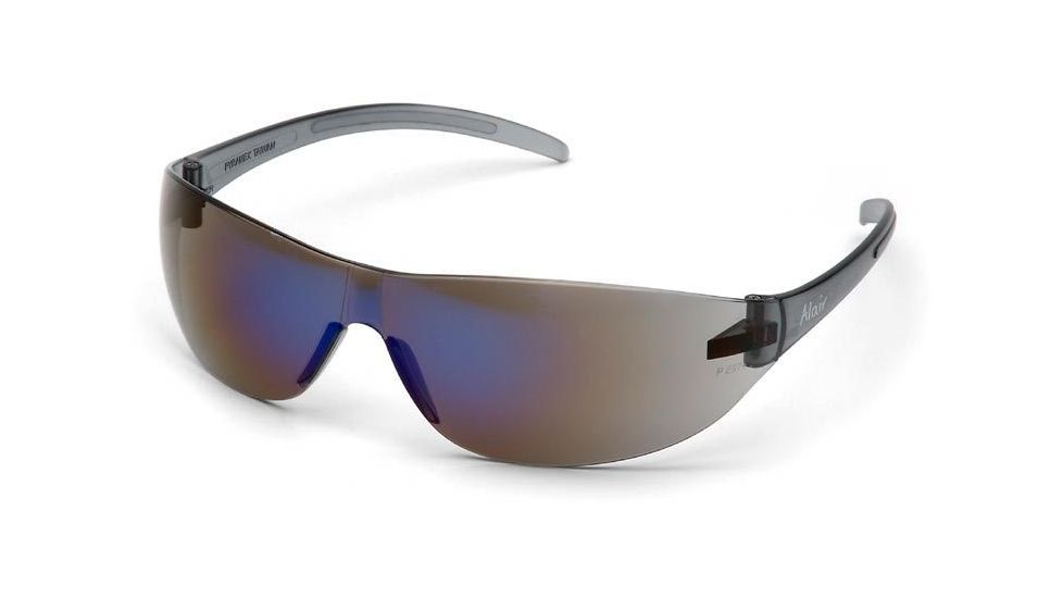 Pyramex Alair Safety Glasses - Blue Mirror Lens, Blue Mirror Frame S3275S