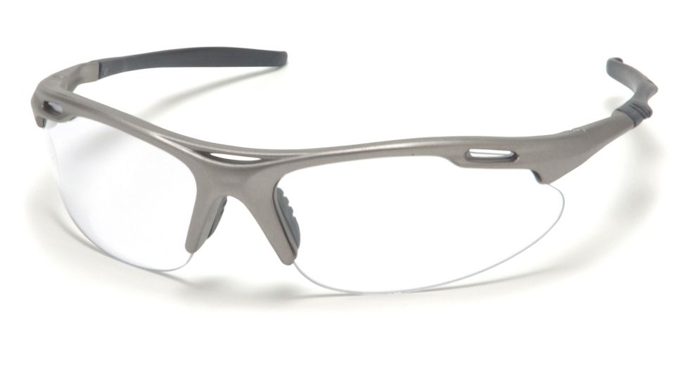 Pyramex Avante Safety Glasses - Clear Lens, Gun Metal Frame SGM4510D