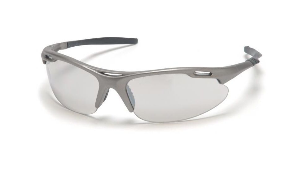 Pyramex Avante Safety Glasses - Indoor/Outdoor Mirror Lens, Gun Metal Frame SGM4580D