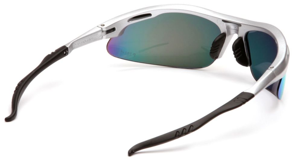 Pyramex Avante Safety Glasses - Ice Orange Lens, Silver Frame SS4545D