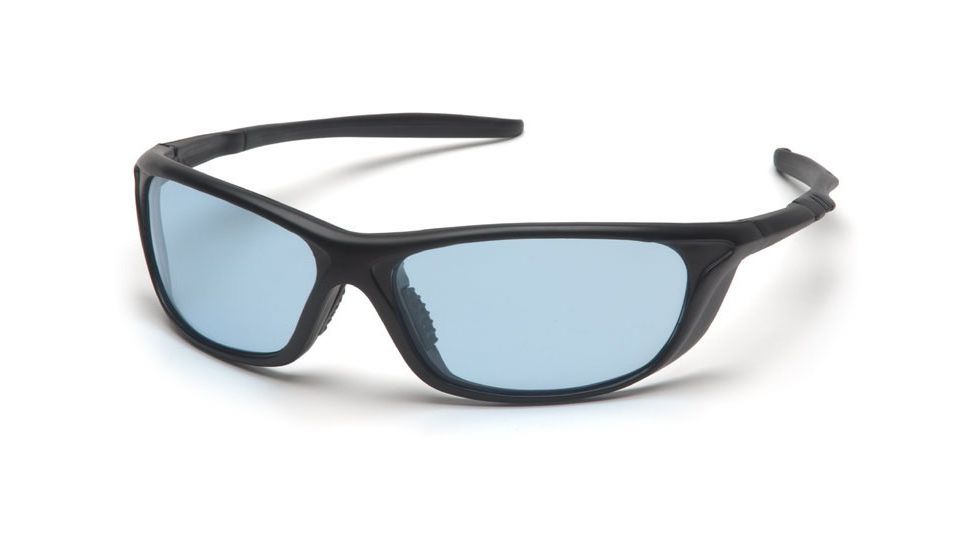 Pyramex Azera Safety Glasses - Infinity Blue Lens, Black Frame SB4460D