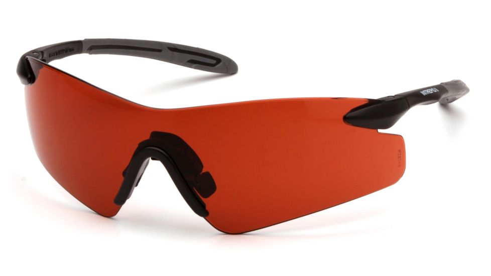 Pyramex Black Gray Temples/Sun Block Bronze Lens SB8835S