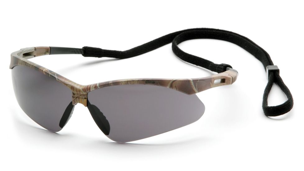 Pyramex Camo Frame/Gray Anti-Fog Lens with Black Cord SCM6320STP
