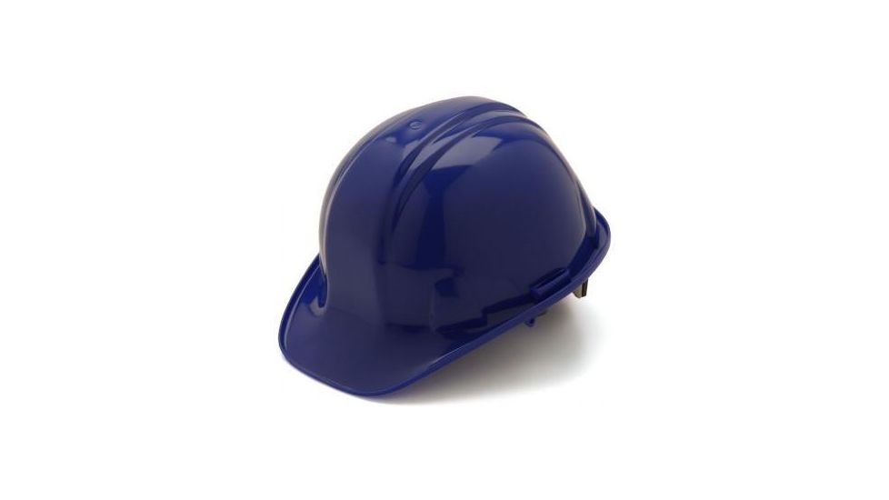 Pyramex Cap Style 6 Point Snap Lock Suspension Hard Hats Blue HP16060