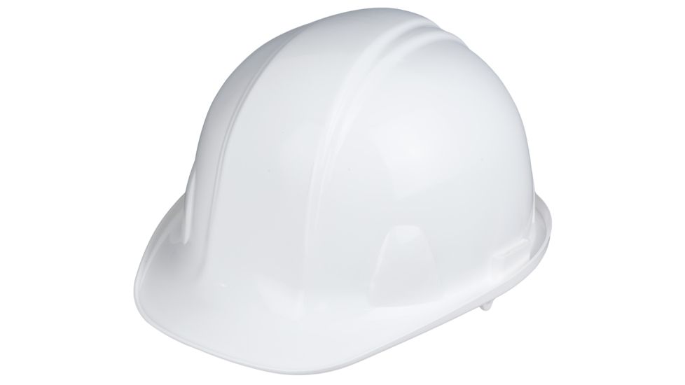 Pyramex Cap Style 6 Point Snap Lock Suspension Hard Hats White HP16010