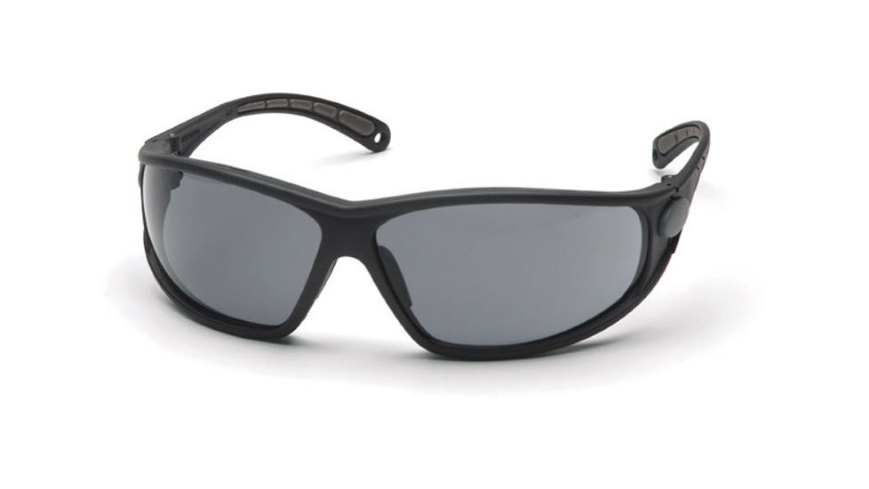 Pyramex Escape Safety Eyewear - Gray Lens, Black Frame SB3820D
