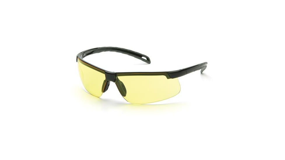 Pyramex Ever-Lite Black Frame/Amber Lens, Box SB8630D