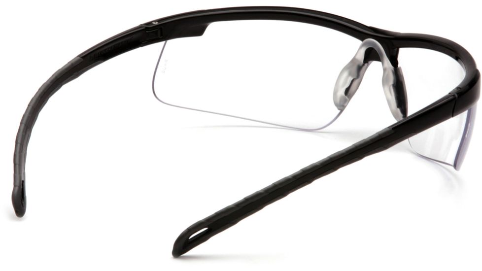 Pyramex Ever-Lite Ever-Lite Safety Glasses w/Clear H2MAX Anti-Fog Lens, Black, SB8610DTM