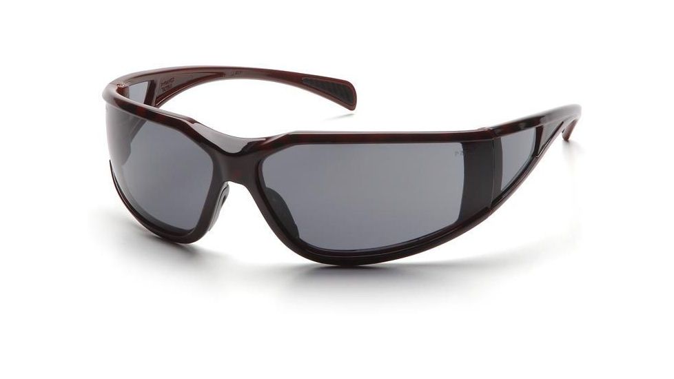 Pyramex Exeter Safety Glasses - Gray Anti-Fog Lens, Tortoise Shell Frame ST5120DT
