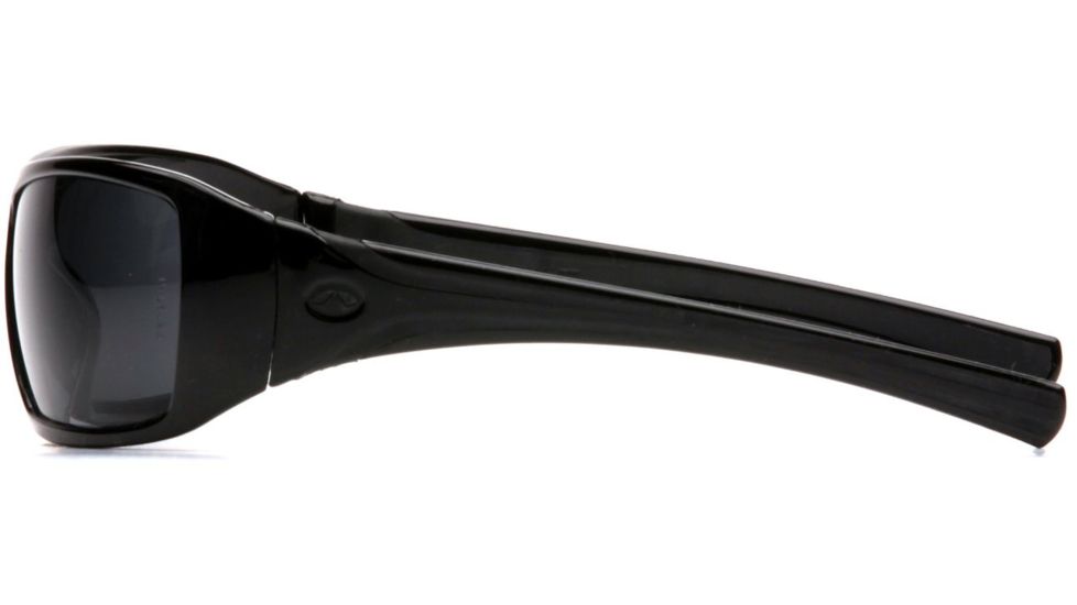 Pyramex Goliath Safety Glasses - Black Frame and Gray Lens SB5620D
