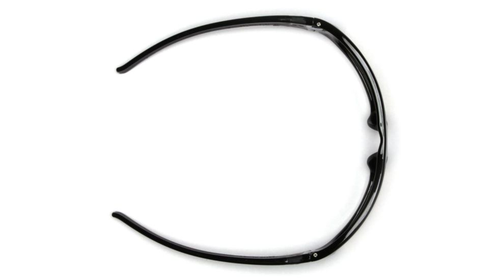 Pyramex Goliath Safety Glasses - Black Frame and Gray Lens SB5620D