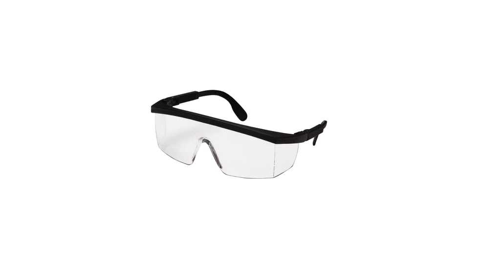 Pyramex Integra Safety Eyewear - Clear Lens, Black Frame SB410S, Single Pack