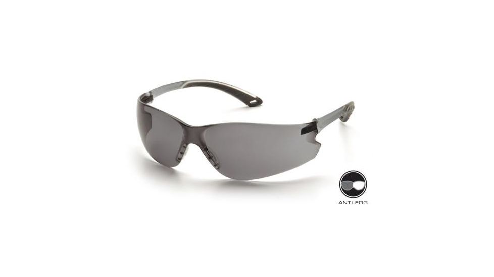 Pyramex Itek Gray Frame Gray Anti-Fog Lens S5820ST