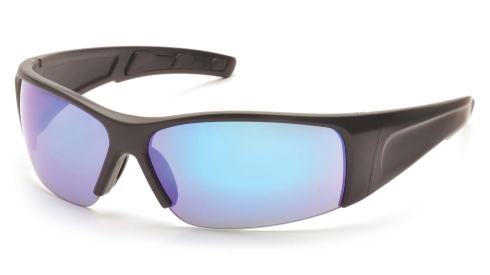 Matte Black Frame/Ice Blue Mirror Lens