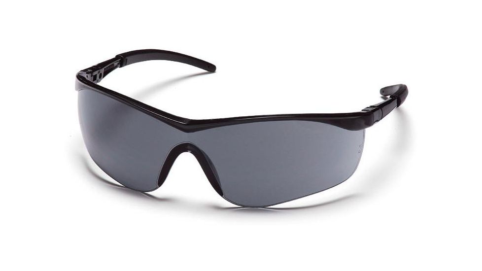 Pyramex Mayan Safety Glasses - Gray Lens, Black Frame SB2620D