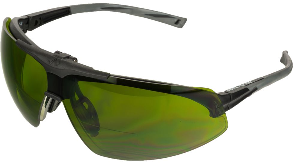 Pyramex Onix Plus Reader Black Frame Clear 1.5 Anti-fog Lens 3.0 IR Filter Flip Lens SB4960PR15