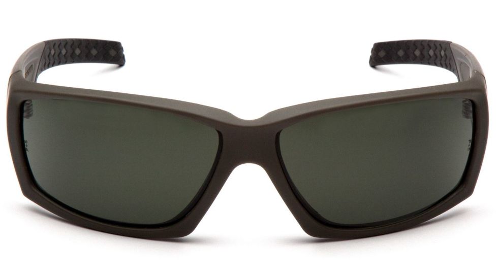 Pyramex Overwatch Smoke Green Lens OD Green Frame