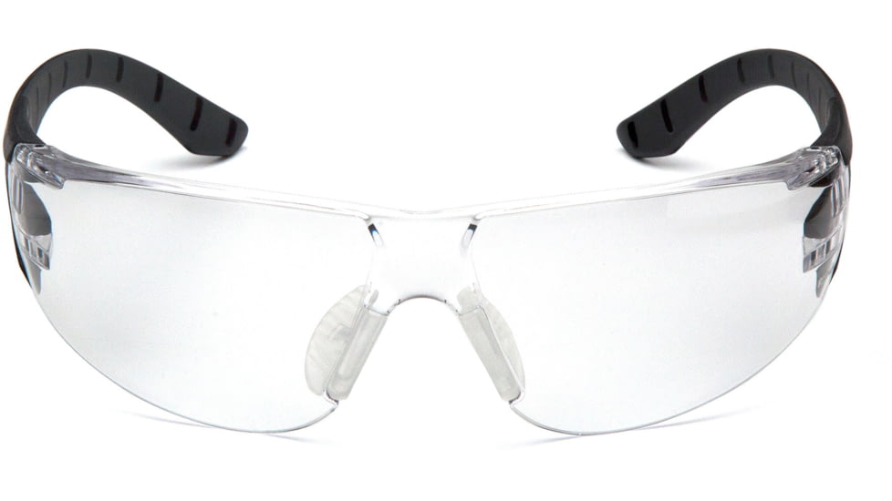 Pyramex PYSBG9610ST Endeavor Glasses Clear Lens Anti-Fog Black-Gray Frame
