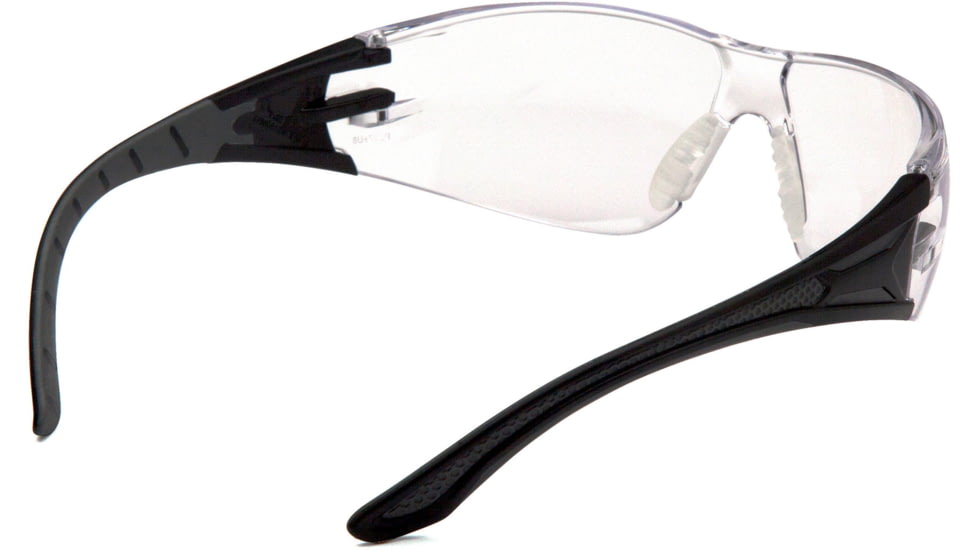 Pyramex PYSBG9610ST Endeavor Glasses Clear Lens Anti-Fog Black-Gray Frame
