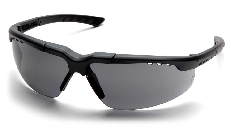 Pyramex Reatta Safety Glasses - Gray Lens, Charcoal Frame SCH4820D