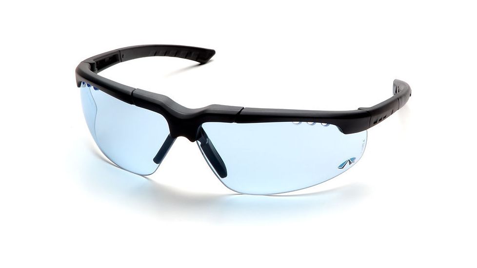 Pyramex Reatta Safety Glasses - Infinity Blue Lens, Charcoal Frame SCH4860D
