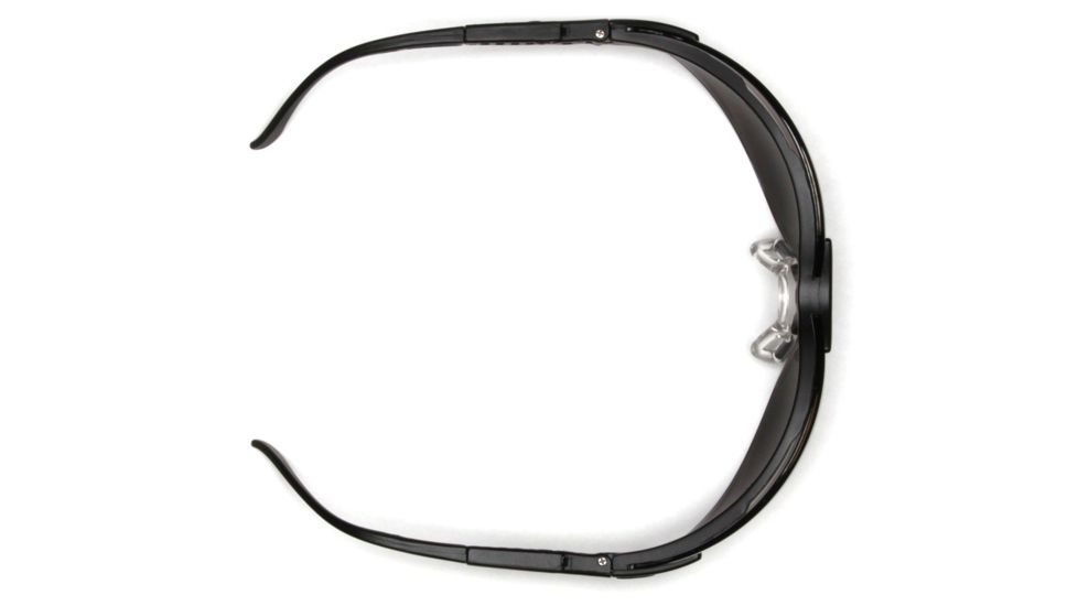 Pyramex Rendezvous Safety Glasses - Amber Lens, Black Frame SB2830S