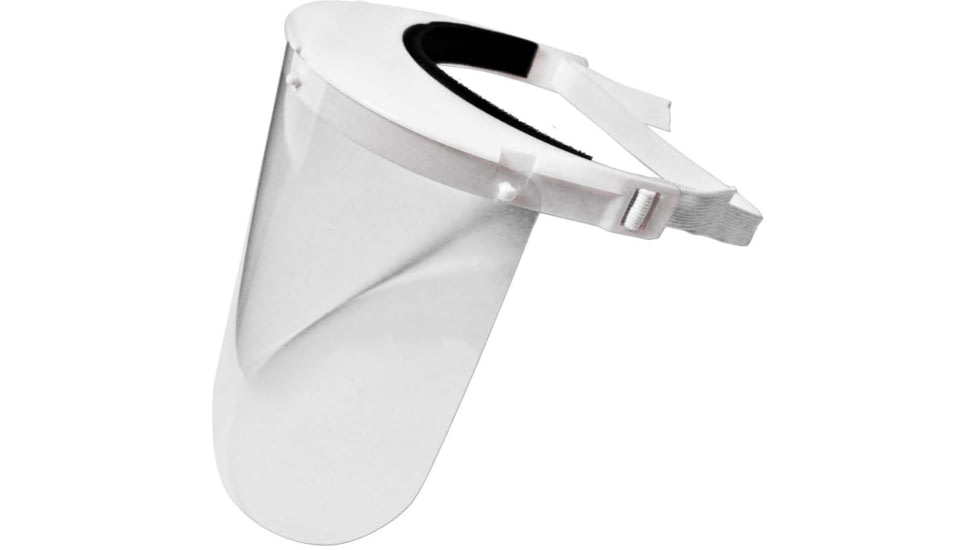 Pyramex S1000 Medical Face Shield, 1x Headgear &amp; 5x Clear Face Shields, Clear, 11.89 x 8.46 in, S1000