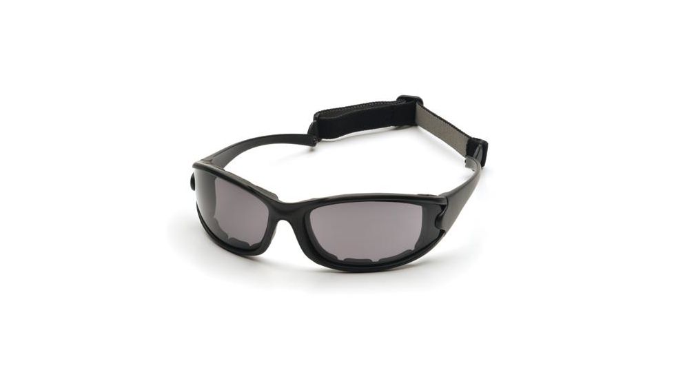 Pyramex PMXCEL Safety Glasses Matte Black Frame, Gray Anti-Fog Lens SB7320DT