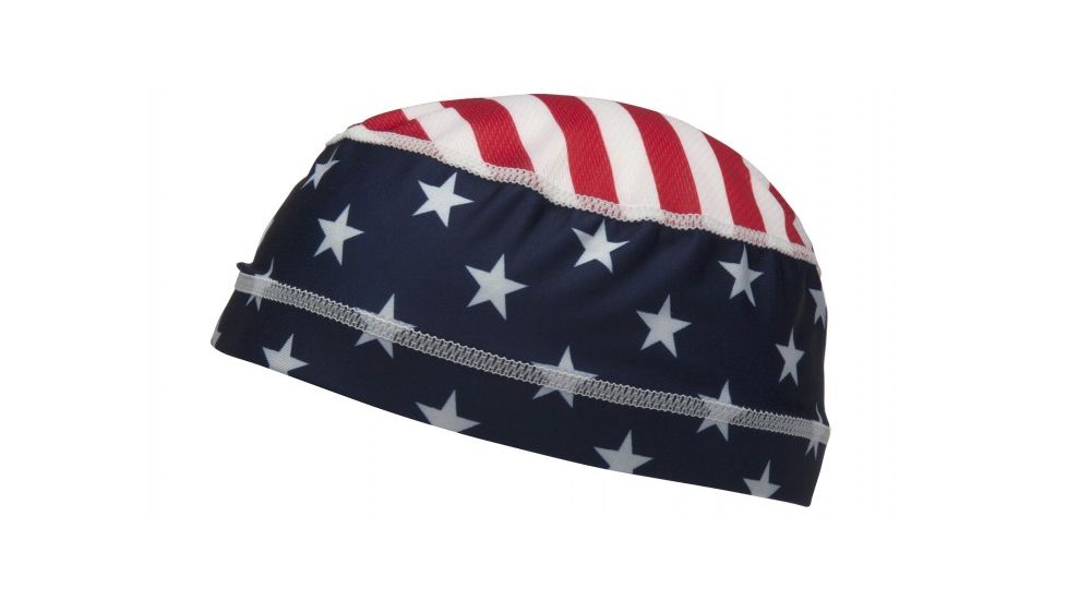 Pyramex Skull Cap Liner, American Flag CSK1FLG