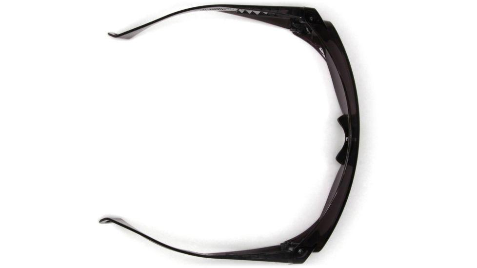 Pyramex Solo Safety Glasses - Gray Lens, Gray Frame S520S