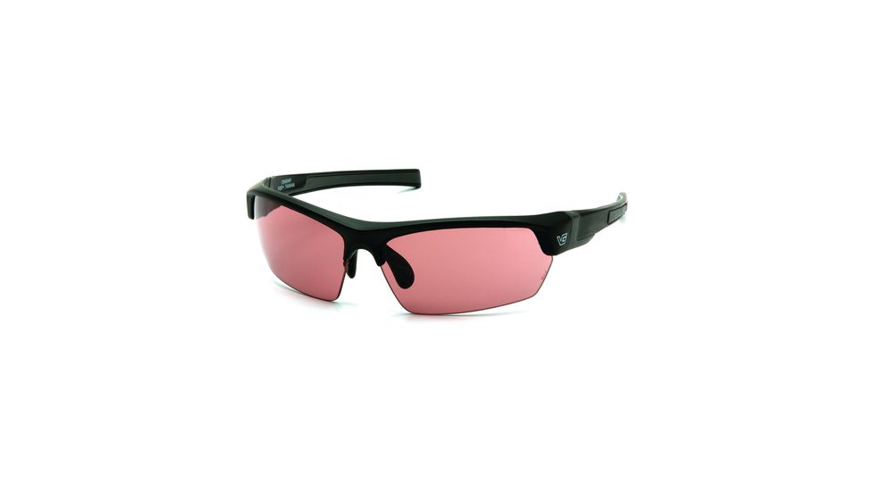 Pyramex Tensaw Smoke Vermillion Lens Black Frame