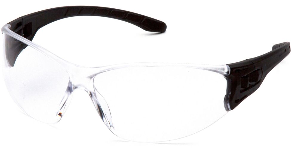 Pyramex Trulock Safety Glasses w/Clear Anti-Fog Lens, Black, SB9510ST