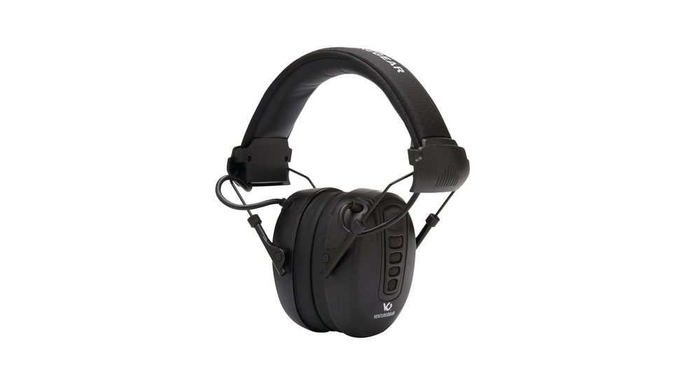 Pyramex VentureGear Clandestine Electronic Ear Muffs, NRR 24db, Black, VGPME10